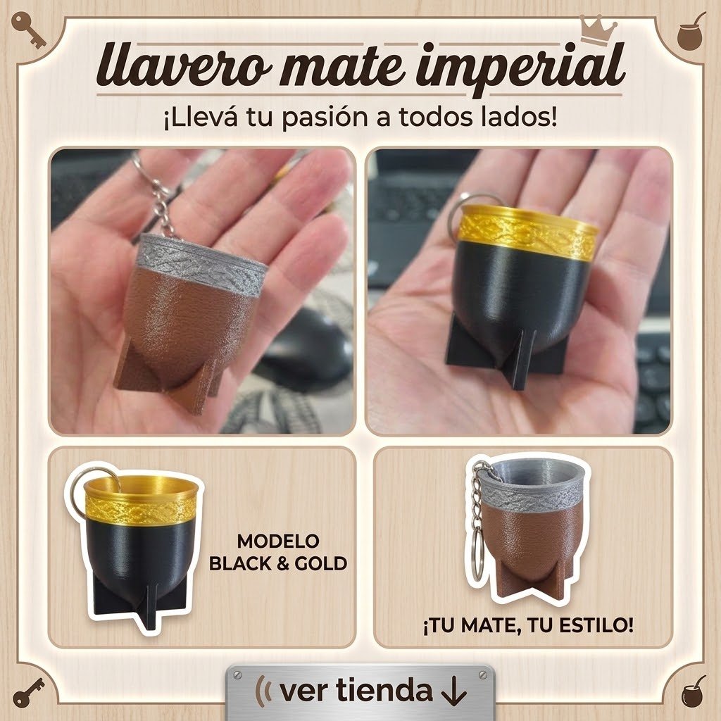 ¡El amor por el mate ahora te acompaña en las llaves! 🧉✨